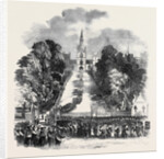 Funeral of the Marquis of Downshire, at Hillsborough by Anonymous