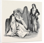 Tableau Vivant from the Lay of the Last Minstrel Mf. Byrne, the Irish Harper by Anonymous