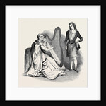 Tableau Vivant from the Lay of the Last Minstrel Mf. Byrne, the Irish Harper by Anonymous