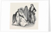 Tableau Vivant from the Lay of the Last Minstrel Mf. Byrne, the Irish Harper by Anonymous
