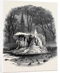 Frozen Fountain, Bowling Green, New York. by Anonymous
