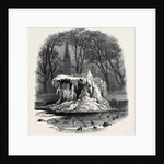 Frozen Fountain, Bowling Green, New York. by Anonymous