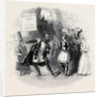 Scene from the Burlesque of St. George and the Dragon, at the Adelphi Theatre. by Anonymous