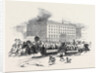 The Broadway, New York: Sleigh Riding after the Late Snow Storm by Anonymous