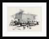 The Broadway, New York: Sleigh Riding after the Late Snow Storm by Anonymous
