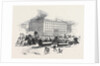 The Broadway, New York: Sleigh Riding after the Late Snow Storm by Anonymous