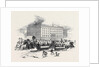 The Broadway, New York: Sleigh Riding after the Late Snow Storm by Anonymous