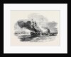 The Ship Lord Ashburton on Fire, Charleston. by Anonymous