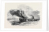 The Ship Lord Ashburton on Fire, Charleston. by Anonymous