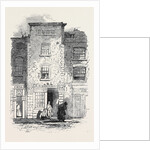 Dryden's House, Fetter Lane by Anonymous