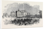 Badminton House, and the Lawn, on Saturday Morning, Feb. by Anonymous