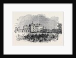 Badminton House, and the Lawn, on Saturday Morning, Feb. by Anonymous