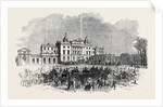 Badminton House, and the Lawn, on Saturday Morning, Feb. by Anonymous
