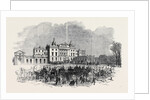 Badminton House, and the Lawn, on Saturday Morning, Feb. by Anonymous