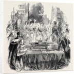 Ceremony of Robing Her Majesty, in the Library of the House of Lords. by Anonymous