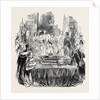 Ceremony of Robing Her Majesty, in the Library of the House of Lords. by Anonymous