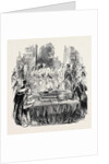 Ceremony of Robing Her Majesty, in the Library of the House of Lords. by Anonymous