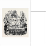 Ceremony of Robing Her Majesty, in the Library of the House of Lords. by Anonymous