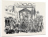 Her Majesty Leaving the House of Lords. by Anonymous