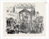 Her Majesty Leaving the House of Lords. by Anonymous