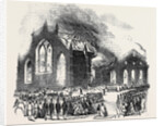 Burning of Greyfriars' Church. by Anonymous