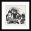Burning of Greyfriars' Church. by Anonymous