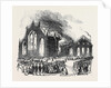 Burning of Greyfriars' Church. by Anonymous