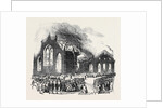 Burning of Greyfriars' Church. by Anonymous