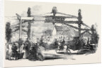 The Queen's Visit to Strathfieldsaye, Her Majesty Passing Through Bracknell by Anonymous