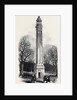 Lord Cobham's Pillar, at Stowe by Anonymous