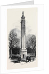 Lord Cobham's Pillar, at Stowe by Anonymous