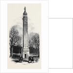 Lord Cobham's Pillar, at Stowe by Anonymous