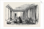 The Queen's Visit to the Duke of Buckingham, the Reception Room, at the Wolverton Station. by Anonymous