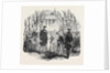 Queen Victoria Planting an Oak at Stowe. by Anonymous