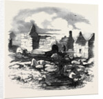 Ruins in the Village of Carihaken, County of Galway by Anonymous