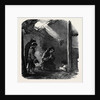 Sketch in a House at Fahey's Quay, Ennis, the Widow Connor and Her Dying Child by Anonymous