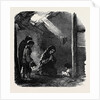 Sketch in a House at Fahey's Quay, Ennis, the Widow Connor and Her Dying Child by Anonymous