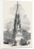 The Notts Testimonial to Lord George Bentinck, in the Marketplace, Mansfield by Anonymous