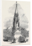 The Notts Testimonial to Lord George Bentinck, in the Marketplace, Mansfield by Anonymous