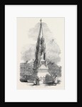 The Notts Testimonial to Lord George Bentinck, in the Marketplace, Mansfield by Anonymous
