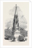 The Notts Testimonial to Lord George Bentinck, in the Marketplace, Mansfield by Anonymous