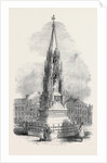 The Notts Testimonial to Lord George Bentinck, in the Marketplace, Mansfield by Anonymous