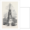 The Notts Testimonial to Lord George Bentinck, in the Marketplace, Mansfield by Anonymous