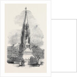 The Notts Testimonial to Lord George Bentinck, in the Marketplace, Mansfield by Anonymous