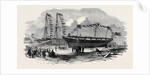 Launch of the Earl of Hardwicke, Whaling Ship, at Cowes by Anonymous