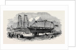 Launch of the Earl of Hardwicke, Whaling Ship, at Cowes by Anonymous
