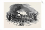 Destruction of Caversham Park House by Fire by Anonymous