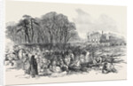 The Tenantry and Pitmen Assembling at the Towers, at Poynton by Anonymous