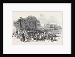 The Tenantry and Pitmen Assembling at the Towers, at Poynton by Anonymous