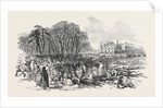 The Tenantry and Pitmen Assembling at the Towers, at Poynton by Anonymous